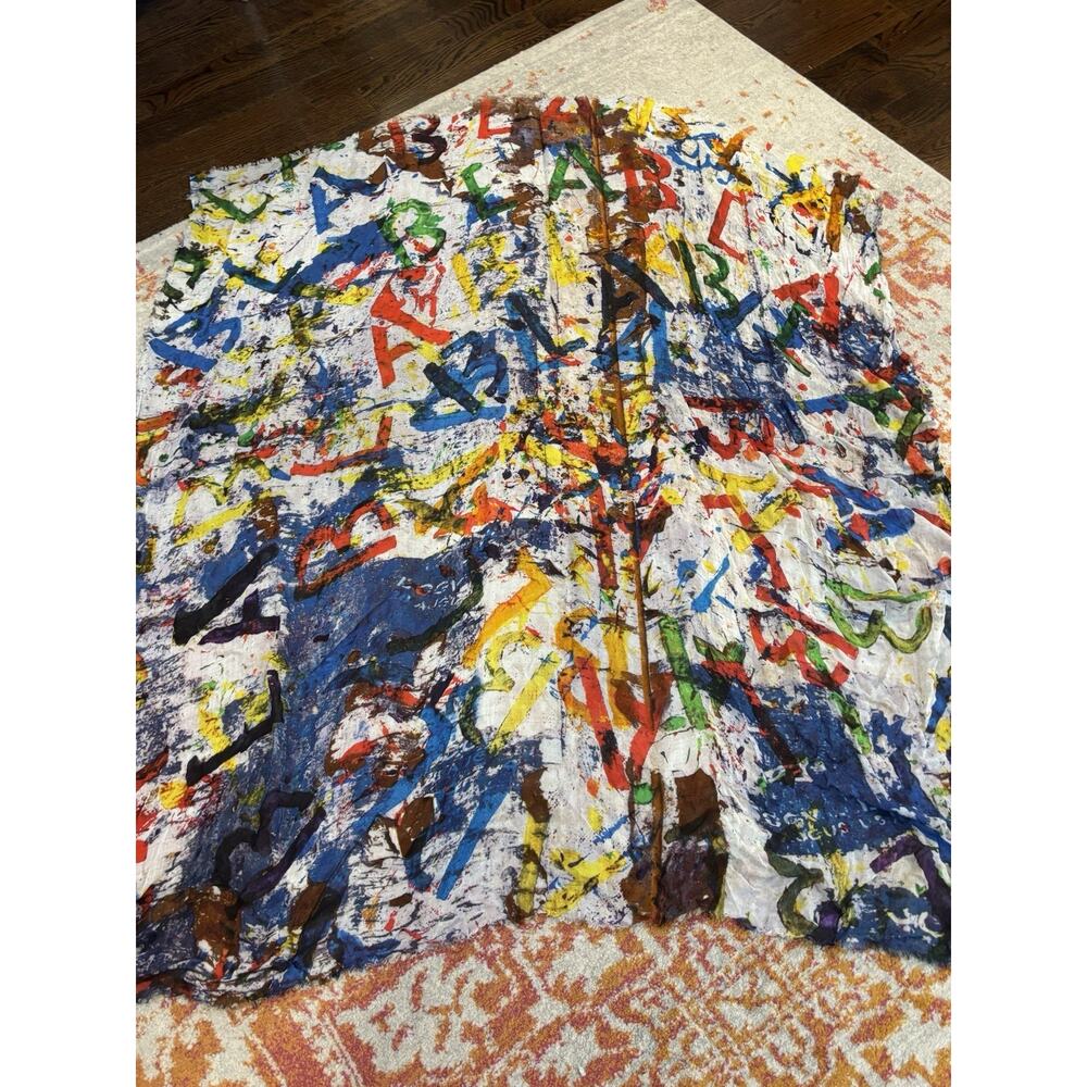 Italian Scarf, Cover Up, Wrap, Bathing Suit Cover